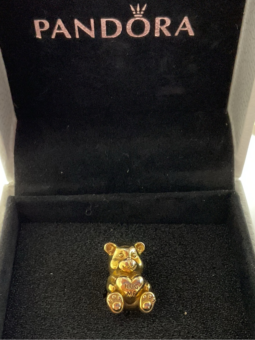 Retired Pandora Shine "Theodore Bear" Hug Me Charm 925 ALE - Picture 5 of 10